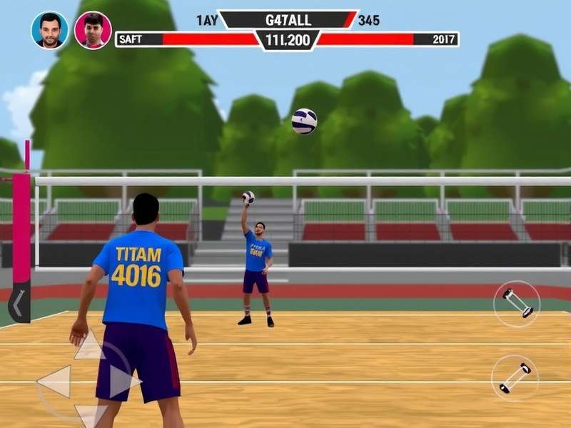 Volley Titan Punjabi Gameplay Screenshot